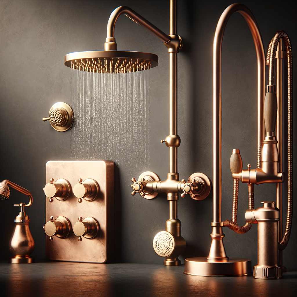 Copper Showers: Vintage Charm Meets Spa-Level Luxury